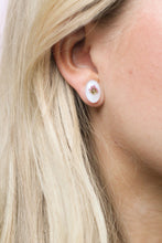 Load image into Gallery viewer, Alyssum oval studs